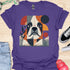 Life is better with a bulldog - V2 - Artistic T-Shirt